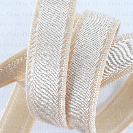 10mm/1m beige strap elastic 3209 E