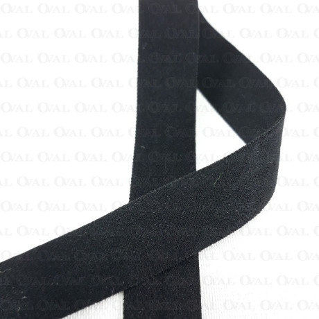 Broken elastic 15mm/1 or 50m black 3211