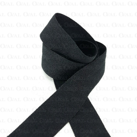 Broken elastic 15mm/1 or 50m black 3211