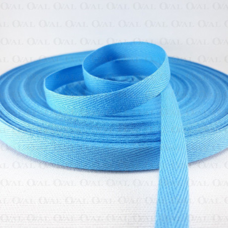 Cotton herringbone tape 10mm / 50m 3213