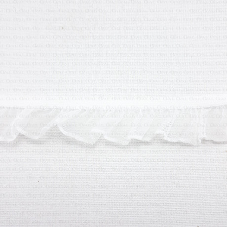 Elastic lace 17mm/25m WHITE 3216