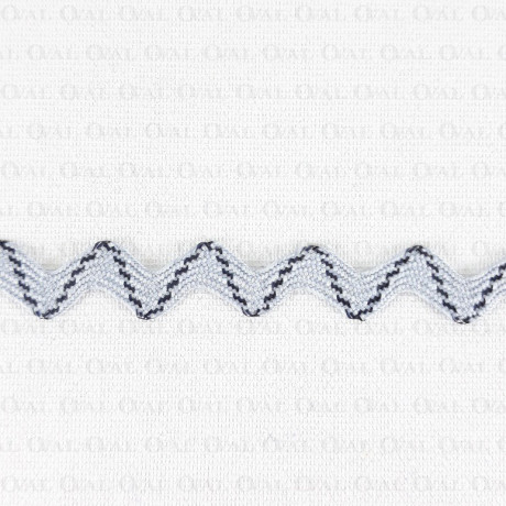Taśma zygzak ,fala ozdobna 6mm/1y    2289