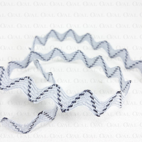 Taśma zygzak ,fala ozdobna 6mm/1y    2289