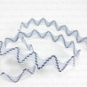 Taśma zygzak ,fala ozdobna 6mm/1y    2289
