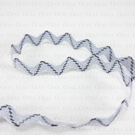 Taśma zygzak ,fala ozdobna 6mm/1y    2289