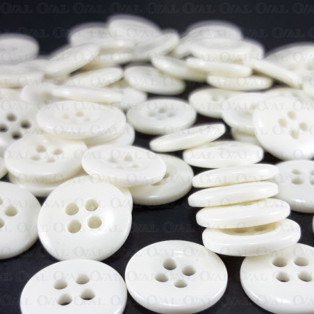 Plastic button 12mm and 15mm / 10 or 100 pcs 1883