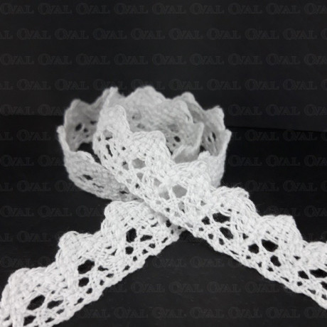 Koronka bawełniana 16mm / 25yard   3220