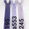 Concealed zip 30cm various colours no. 1352