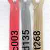 Concealed zip 30cm various colours no. 1352