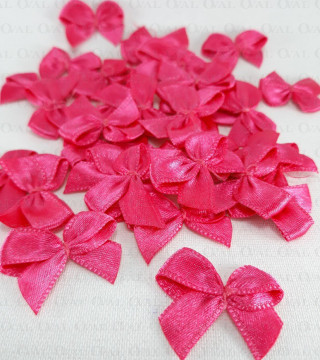 Decorative bow 10 or 100 pcs pink 3229