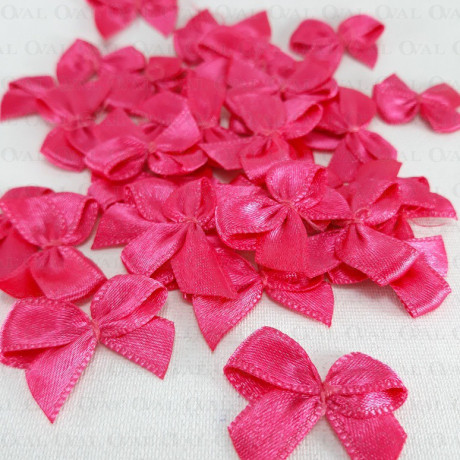 Decorative bow 10 or 100 pcs pink 3229