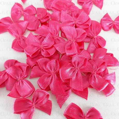 Decorative bow 10 or 100 pcs pink 3229