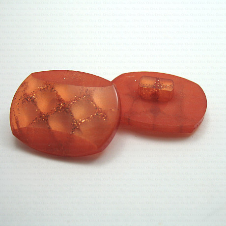 Polyester button 17x22mm no. 888