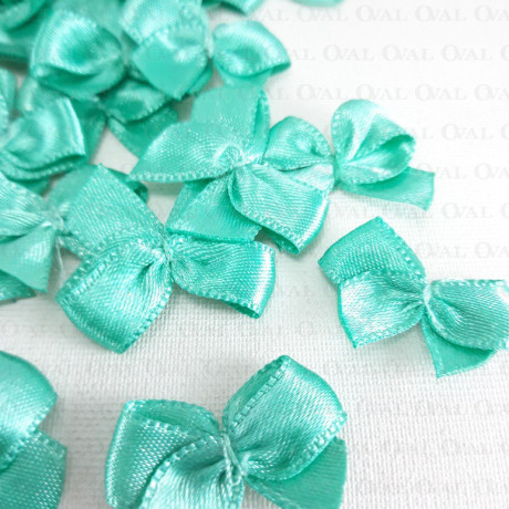 Decorative bow 10 or 100 pcs green 3230