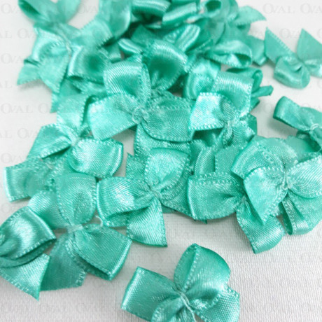 Decorative bow 10 or 100 pcs green 3230