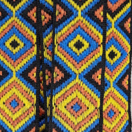 Ethnic decorative ribbon 25mm/1m 3231