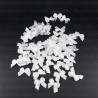 Decorative bow 10 or 100 pcs white 3233