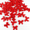 Decorative bow 10 or 100 pcs red 3234