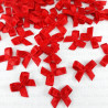 Decorative bow 10 or 100 pcs red 3234