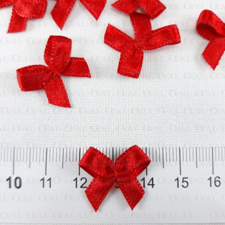 Decorative bow 10 or 100 pcs red 3234