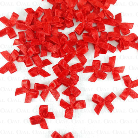 Decorative bow 10 or 100 pcs red 3234