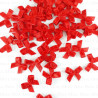 Decorative bow 10 or 100 pcs red 3234
