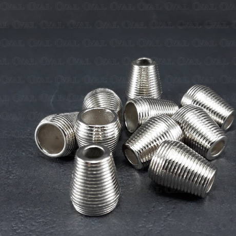 Metal end piece Pack of 10 pcs no: 1586