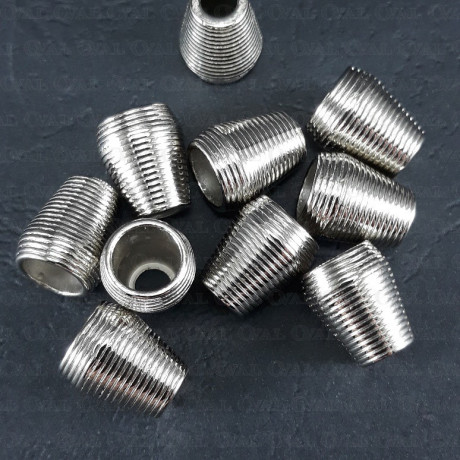 Metal end piece Pack of 10 pcs no: 1586