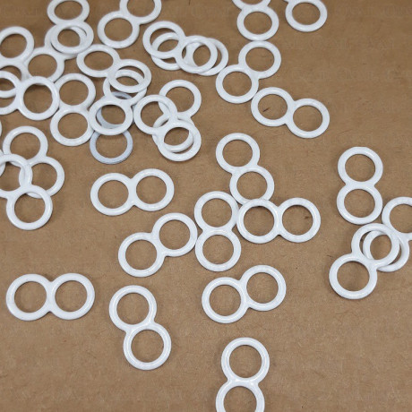 Metal adjuster 6mm / 200pcs snowman 3246