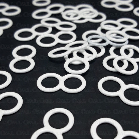 Metal adjuster 6mm / 200pcs snowman 3246