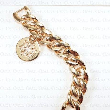 Metal connector 110mm/gold 2099