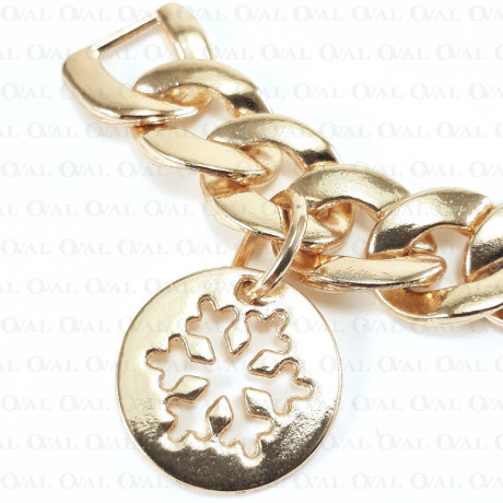 Metal connector 110mm/gold 2099