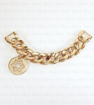 Metalowy łącznik 110mm/złoty 2099