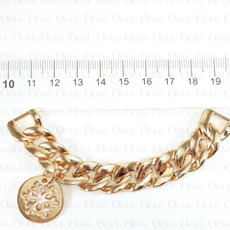 Metal connector 110mm/gold 2099