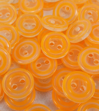 Plastic button 11.5mm and 13mm / 10 or 288 pcs 890