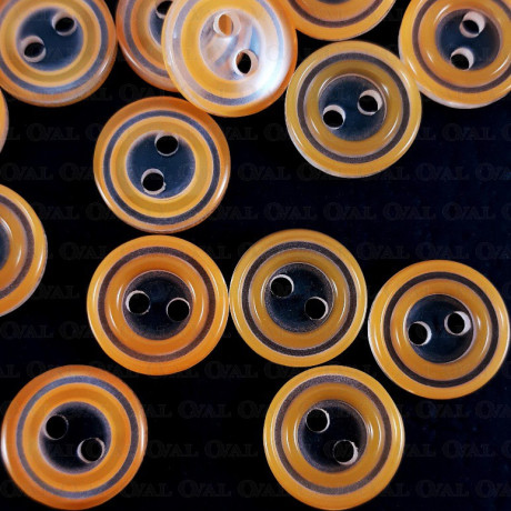 Plastic button 11.5mm and 13mm / 10 or 288 pcs 890