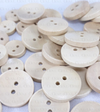 Guziki drewniane 12,5mm i 19,5mm  /10szt   2026