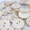 Wooden buttons with burnt inscription - 20mm, 25mm, no. 2026