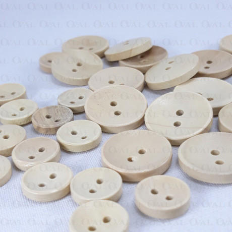 Wooden buttons with burnt inscription - 20mm, 25mm, no. 2026