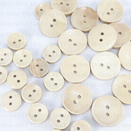 Guziki drewniane 12,5mm i 19,5mm  /10szt   2026