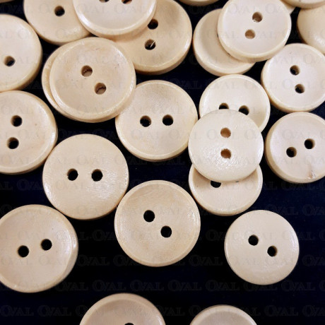 Guziki drewniane 12,5mm i 19,5mm  /10szt   2026