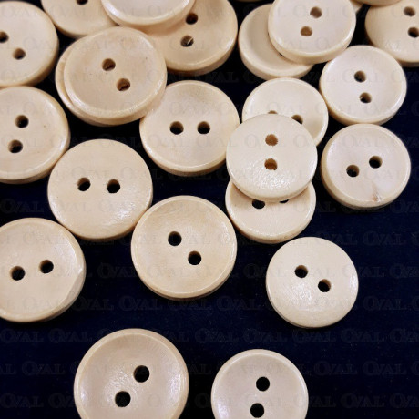 Guziki drewniane 12,5mm i 19,5mm  /10szt   2026