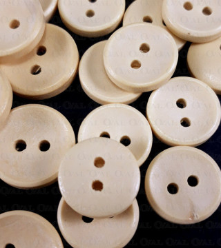 Guziki drewniane 12,5mm i 19,5mm  /10szt   2026