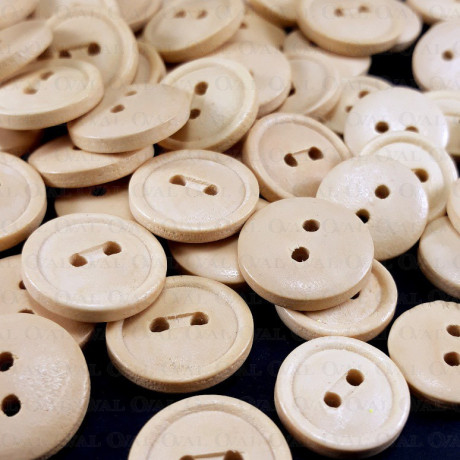 Wooden buttons with a burned-in inscription – 20 mm, 25 mm, no. 2026