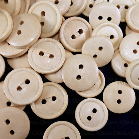 Wooden buttons with a burned-in inscription – 20 mm, 25 mm, no. 2026