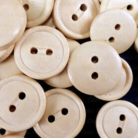 Wooden buttons with a burned-in inscription – 20 mm, 25 mm, no. 2026
