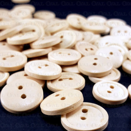 Guziki drewniane 13,5mm i 15mm  /10 lub 100szt 800