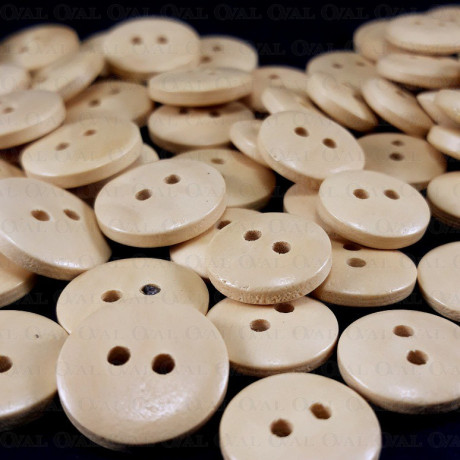 Wooden buttons with a burned inscription – 20mm, 25mm, no. 2026