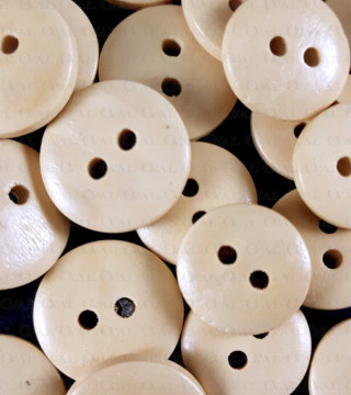 Wooden buttons with a burned inscription – 20mm, 25mm, no. 2026