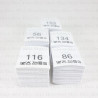Size label with washing instructions 62–164 / 200 pcs 3255